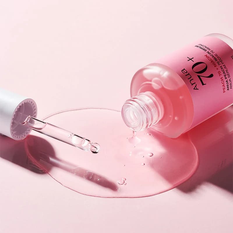 سرم روشنکننده و آبرسان آنوا ANUA Peach 70% Niacinamide Serum — تصویر ۹