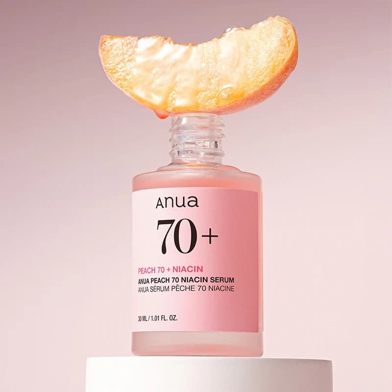 سرم روشنکننده و آبرسان آنوا ANUA Peach 70% Niacinamide Serum — تصویر ۳