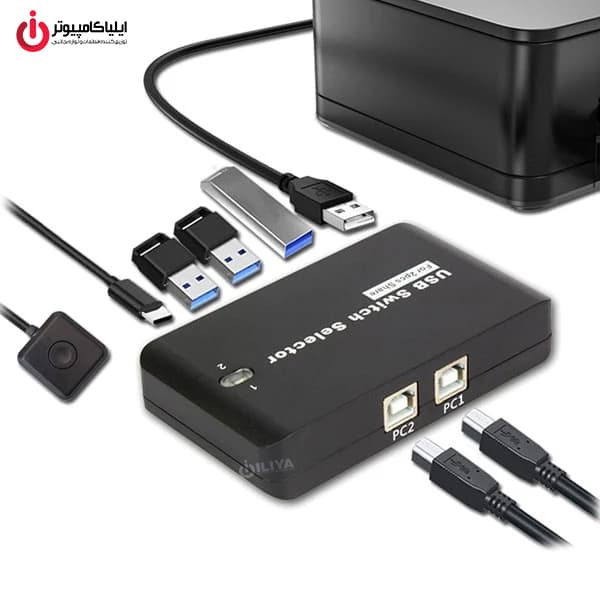 سوئیچ پرینتر 4*2 فرانت مدل FARANET FN-U2PSW24 — تصویر ۴