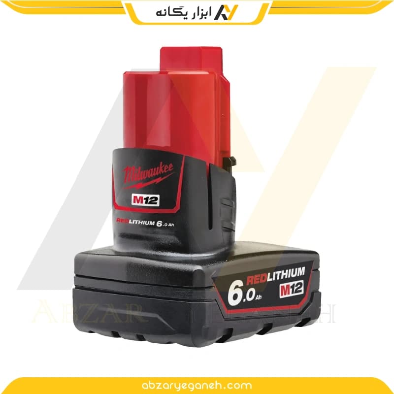باتری میلواکی M12B6 قدرت 12 ولت لیتیوم یونی 6 آمپر