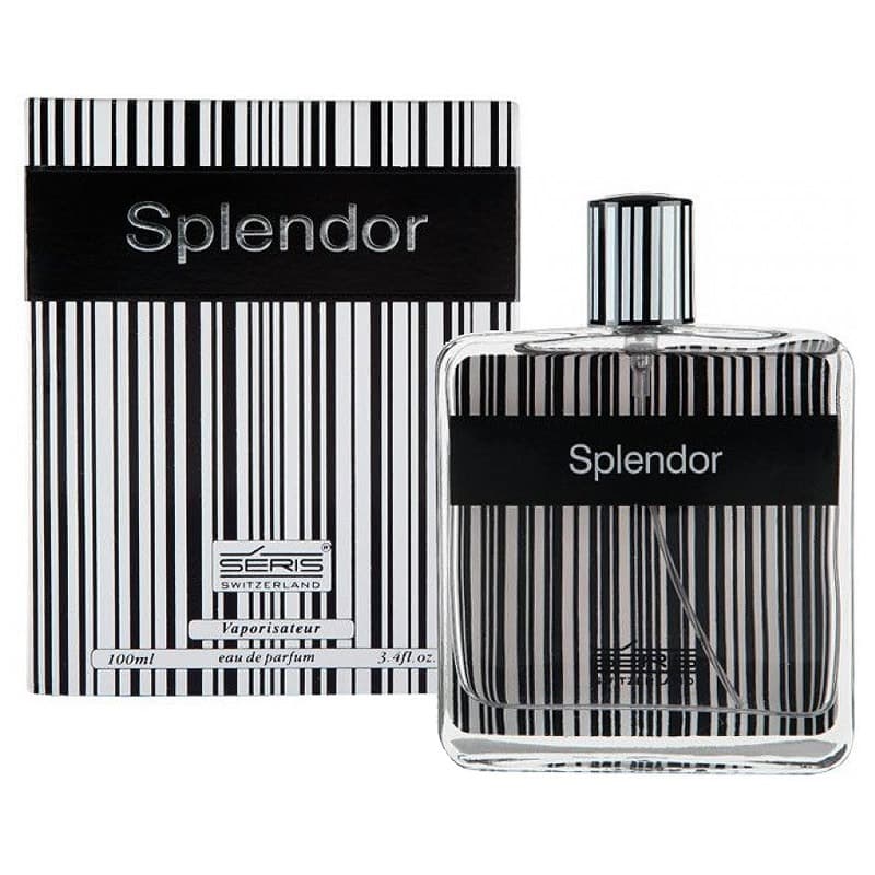ادوپرفیوم مردانه اسپلندور مشکی حجم 100 میل Splendor — تصویر ۳