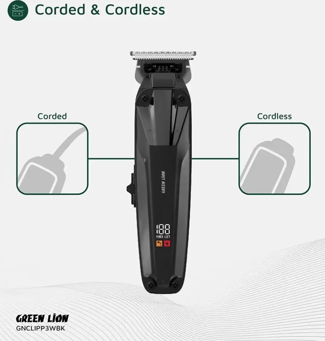 ماشین اصلاح مردانه گرین لاین مدل GNCLIPP3W – Clip Master — تصویر ۱۱