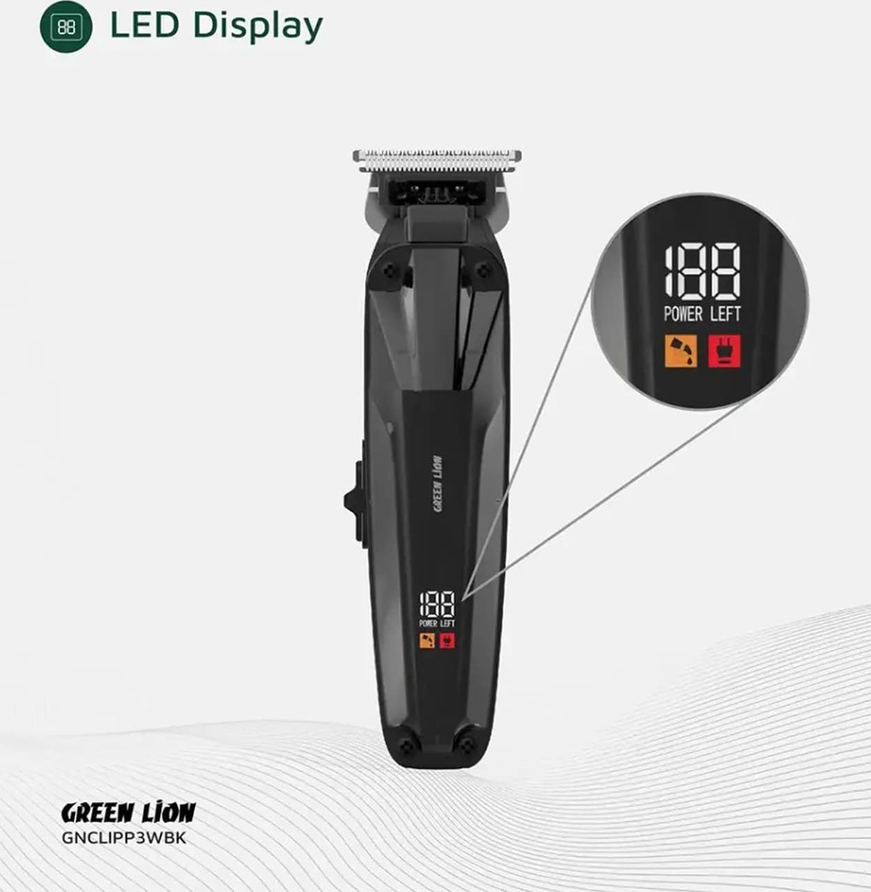 ماشین اصلاح مردانه گرین لاین مدل GNCLIPP3W – Clip Master — تصویر ۴