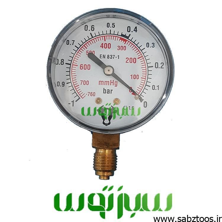 درجه شیردوش ۶ سانتی گیج خلاء — تصویر ۲
