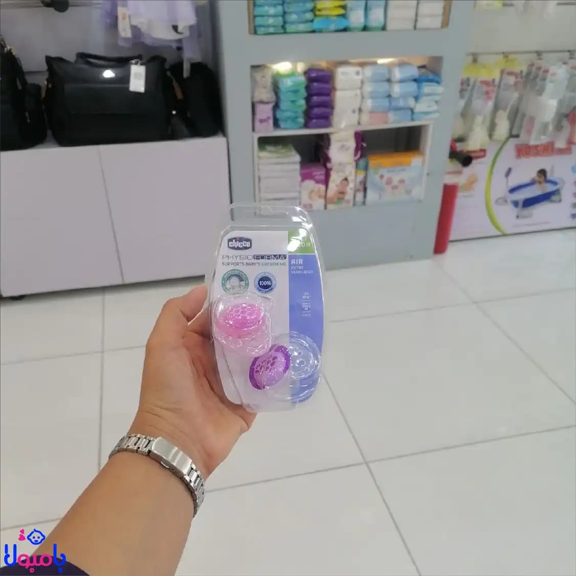 پستانک ارتودنسی چیکو مدل فیزیو ایر 6تا16ماهگی بسته دو عددی — تصویر ۵