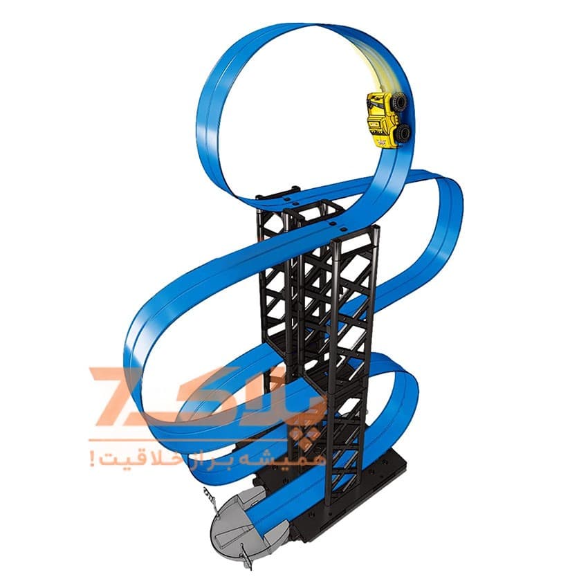 کیت ماشین بازی مدل ریسینگ عمودی طرح طبقاتی کد 7/ 088