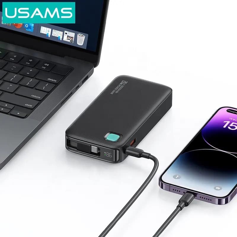 پاوربانک یوسمز مدل CD224 ظرفیت 10000 میلی آمپر — تصویر ۴