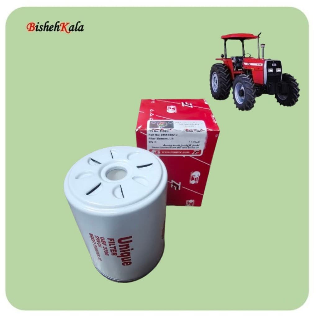 فیلتر گازوییل بلند Unique یونیک تراکتور ITM مدل 399 کد E1590 کد(74)