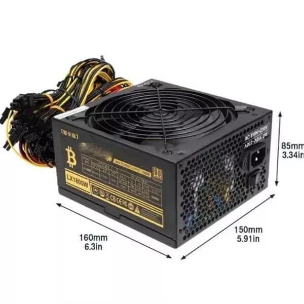 پاور ماینینگ کم صدا LX 1800W — تصویر ۳