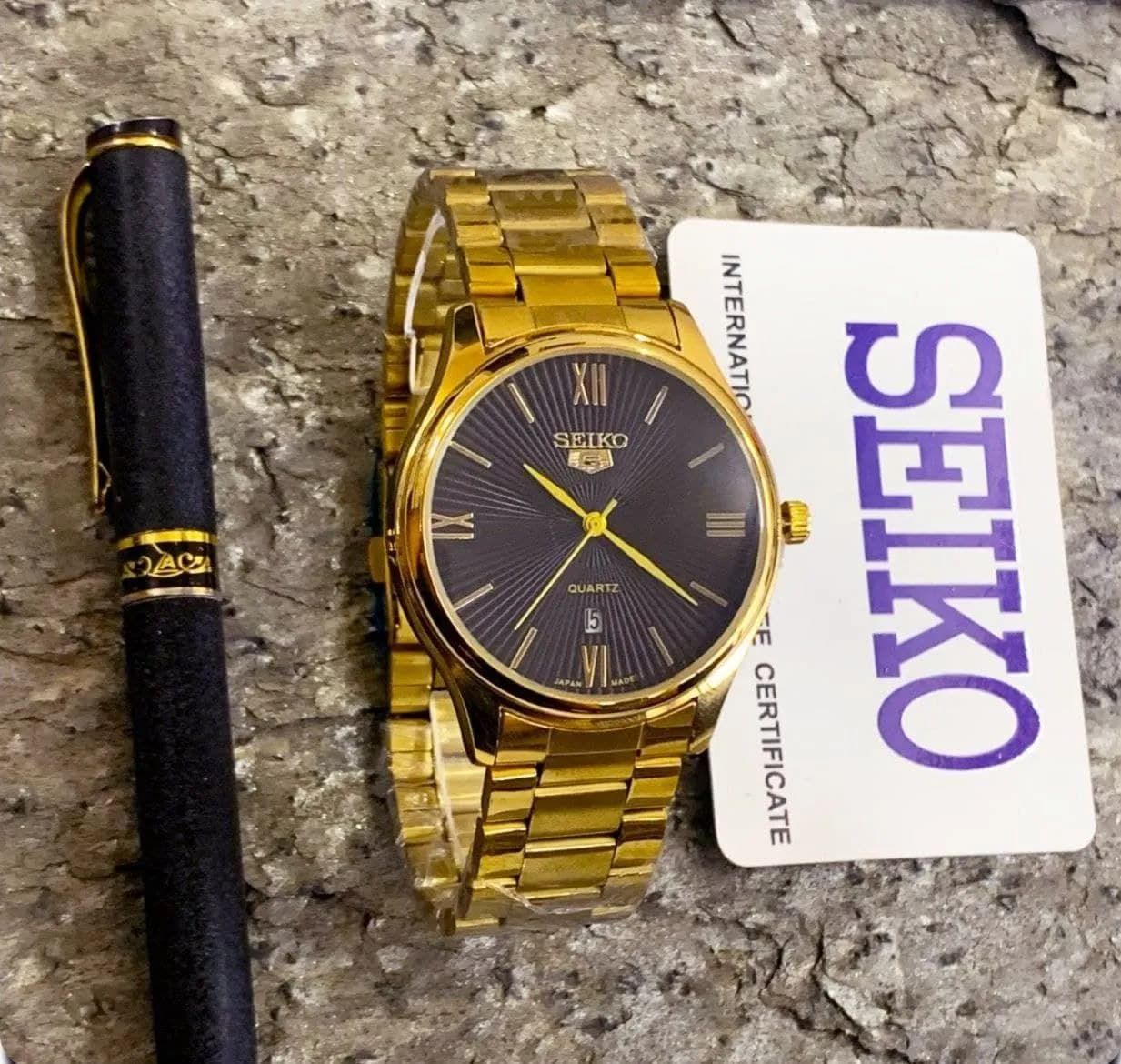 ساعت مچی SEIKO حک شده مدل 199 — تصویر ۷