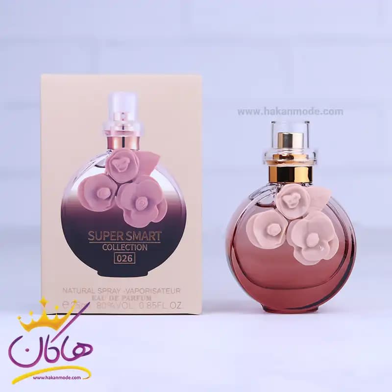 ادکلن جیبی سوپر اسمارت زنانه 026 والنتینا اسولوتو 25 میل — تصویر ۲