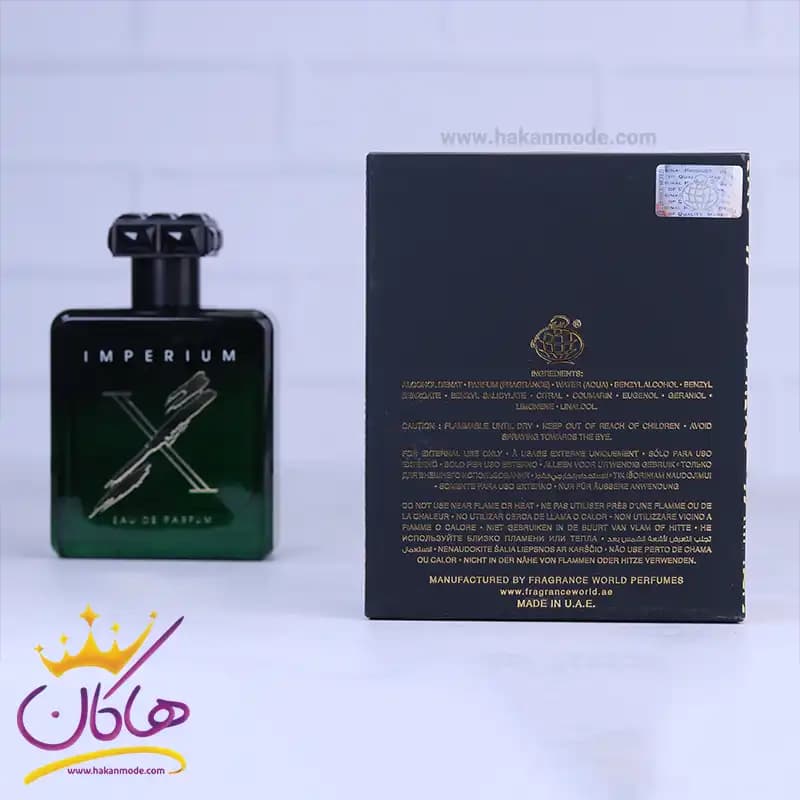 ادکلن فرگرانس ایمپریوم ایکس مردانه روژا داو اپکس 100 میل — تصویر ۷