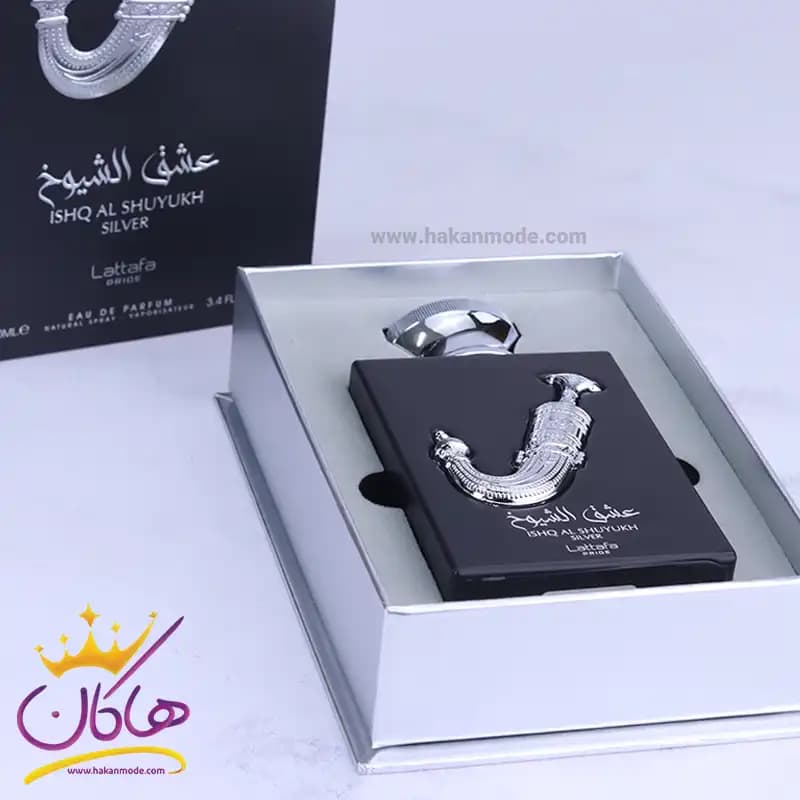 ادکلن لطافه یونیسکس عشق الشیوخ سیلور 100 میل — تصویر ۴