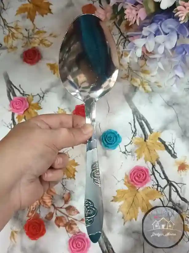 کفگیر نیمه گود گل لیزری — تصویر ۵