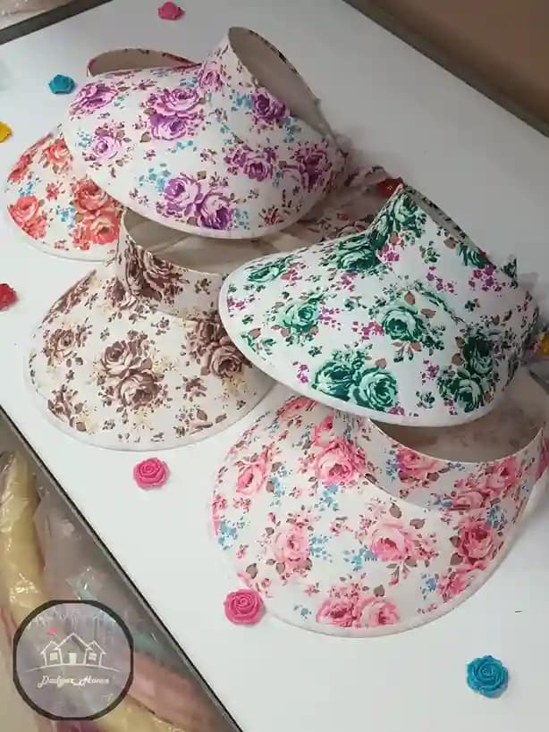 کلاه دخترانه گلدار — تصویر ۱۰