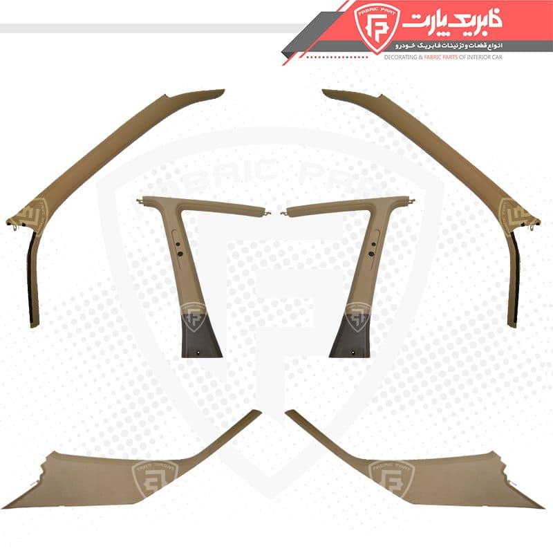 قاب ستون 6 تکه 405 و پارس بالا کرم — تصویر ۳