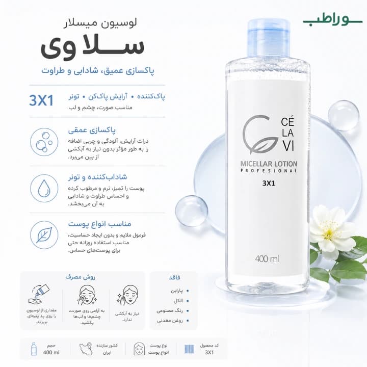 میسلار واتر سلاوی 400 میل — تصویر ۳