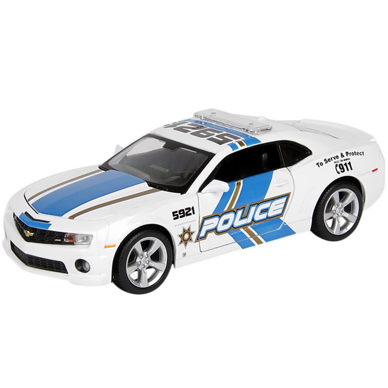 ماکت ماشین Chevrolet Camaro SS 2010 Police برند Maisto — تصویر ۶