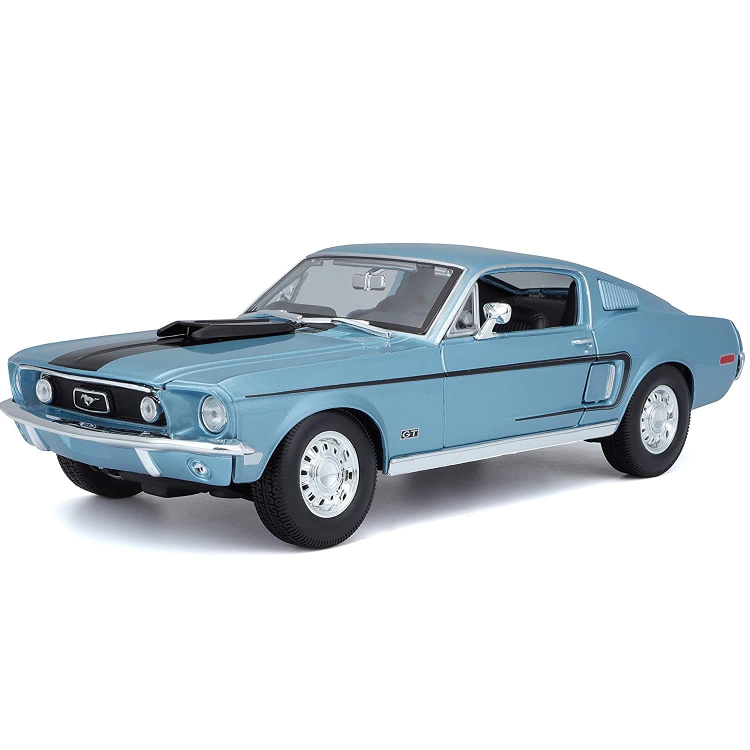 ماکت ماشین Ford Mustang GT Cobra Jet 1968 برند Maisto — تصویر ۱۰