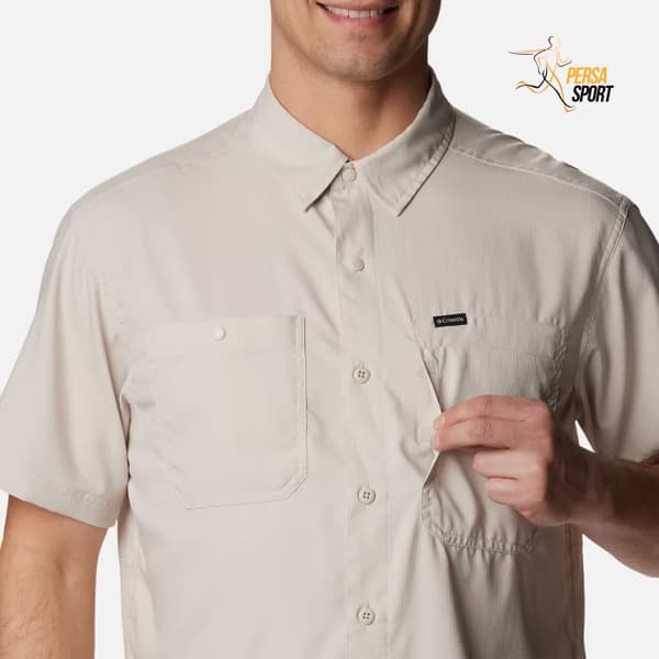 پیراهن مردانه کلمبیا Silver Ridge Utility Lite Short Sleeve Shirt — تصویر ۴