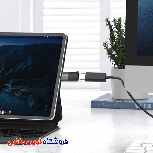 تبدیل HDMI به تایپ سی گرین لاین مدل GNCTOHDMIGY ا Green Lion Aluminum Alloy Shell Type C to HDMI Adapter (تک / عمده ) — تصویر ۳