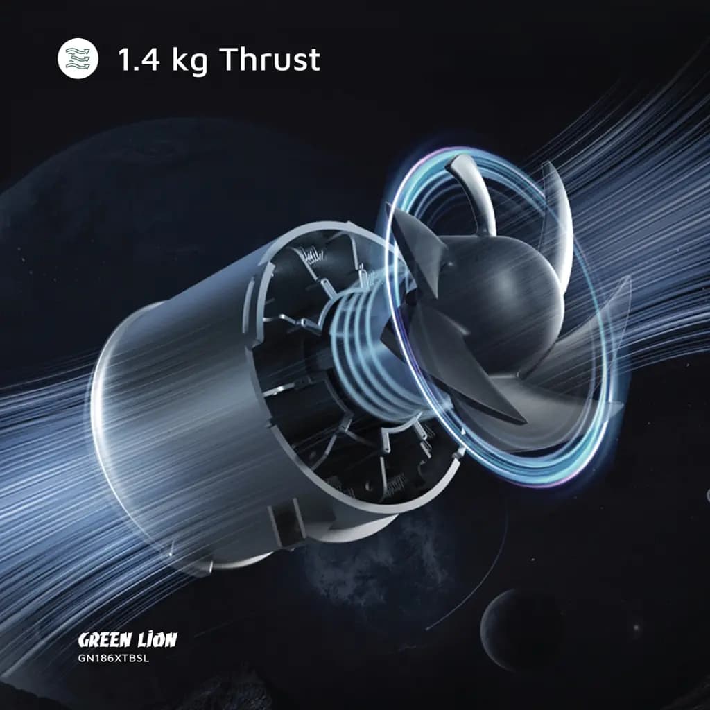 جت فن گرین لاین Green Lion GB-186X Turbo Blower GN186XTBSL — تصویر ۱۱