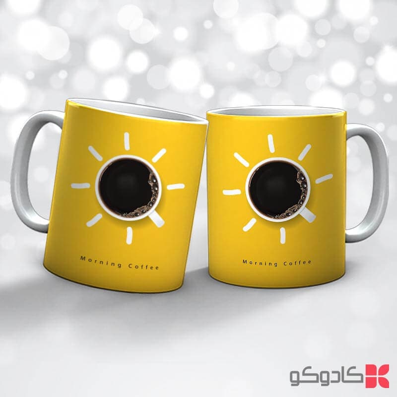 ماگ طرح قهوه کد 66007