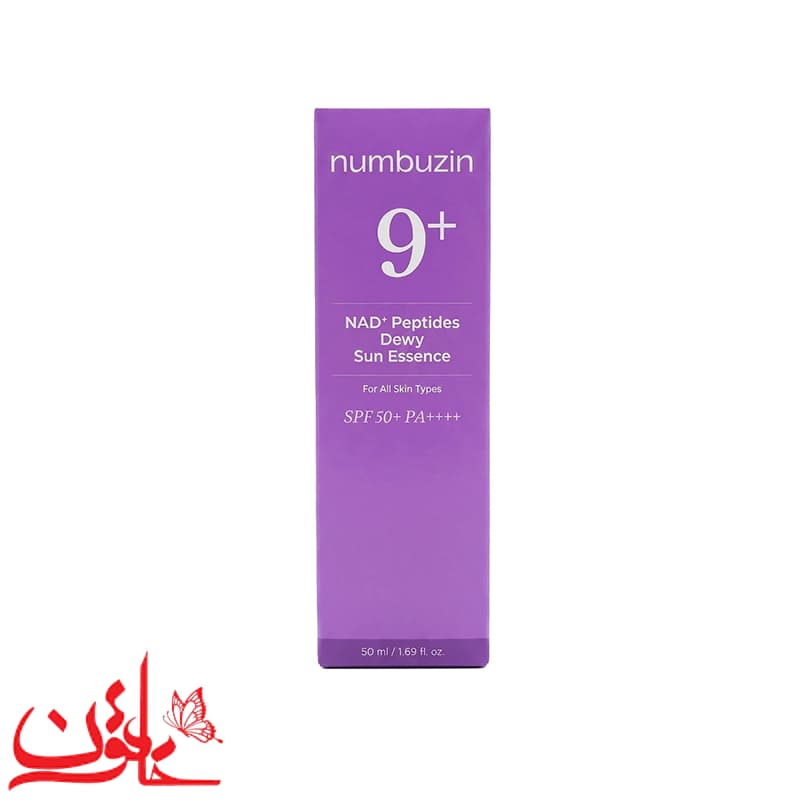 ضدآفتاب نامبوزین شماره 9 SPF50 ضدچروک و جوانساز پوست حجم 50 میلی لیتر — تصویر ۳