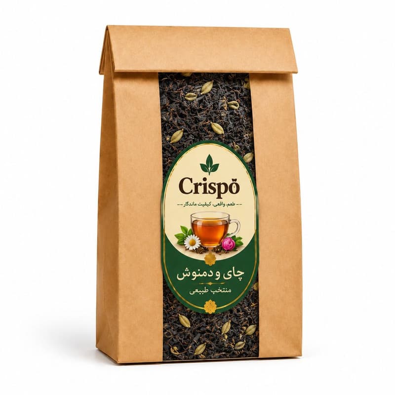 چای عراقی الحجی ممتاز تهران کریسپو - 500 گرم — تصویر ۳