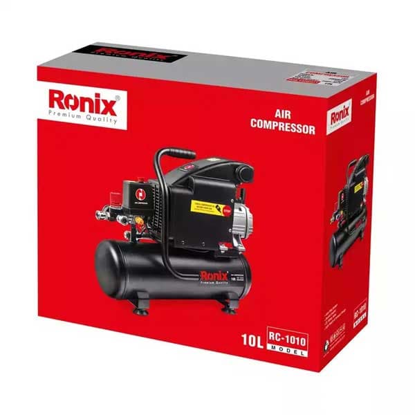 کمپرسور باد رونیکس 10 لیتری مدل RC-1010 — تصویر ۴