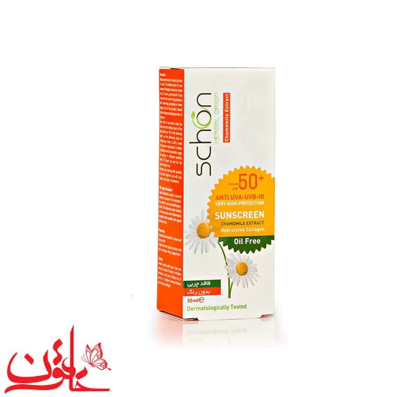 کرم ضدآفتاب بی رنگ فاقد چربی شون SPF50 حجم 50 میلی لیتر — تصویر ۳