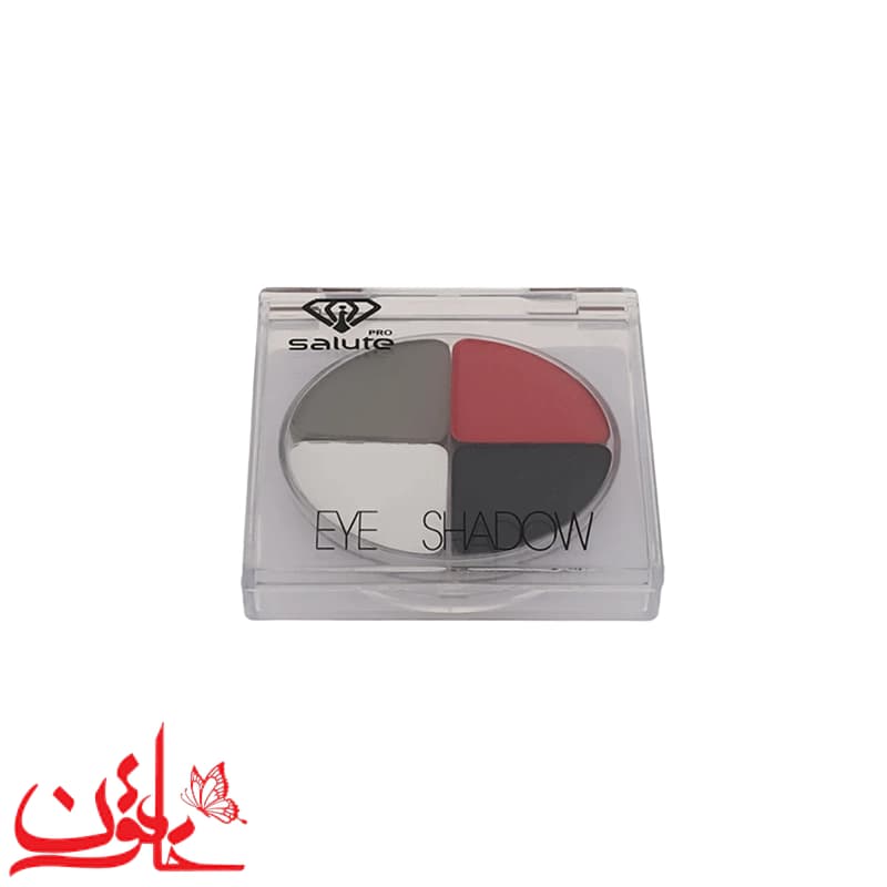 سایه چشم سالوته پرو شماره 604 مدل کریستالی (پالت ۴ رنگ مات) — تصویر ۱۲