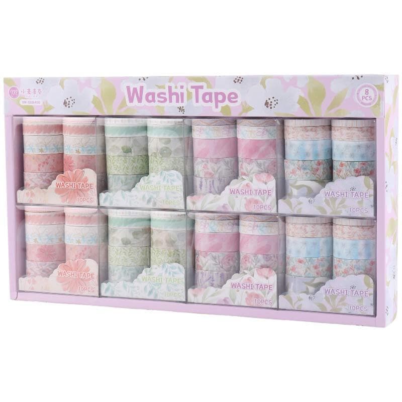 چسب واشی طرح فانتزی XM-JD2645D بسته 10 عددی — تصویر ۹