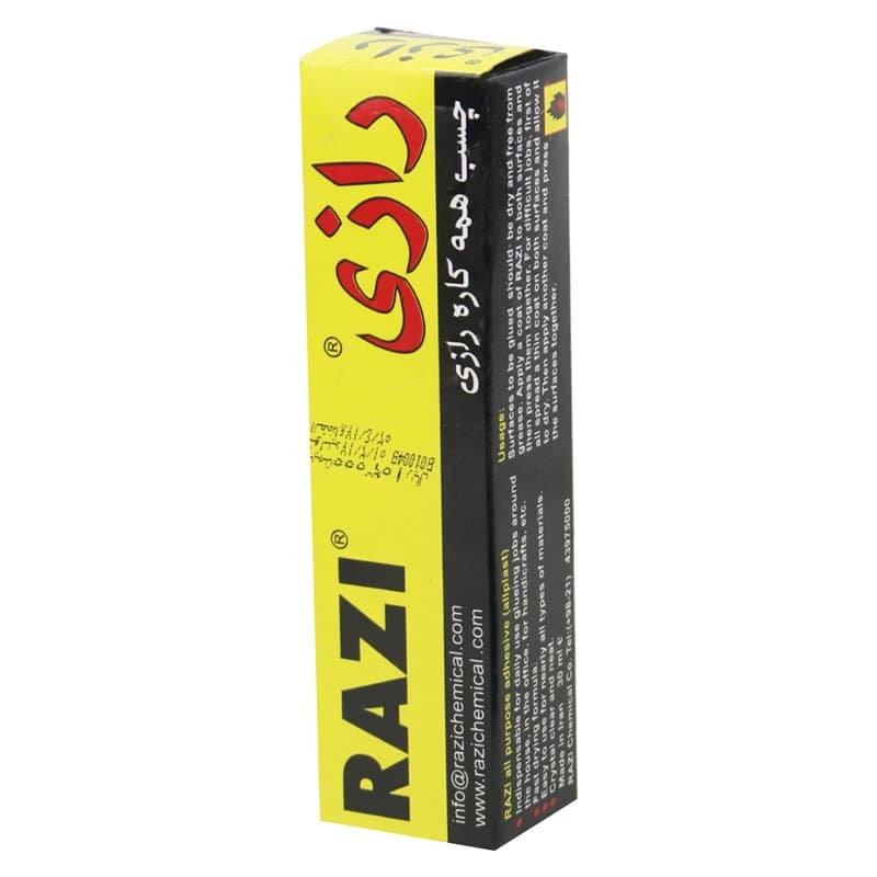 چسب همه کاره Razi 30ml — تصویر ۷