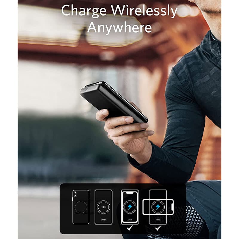 پاوربانک وایرلس 10000 میلیآمپر انکر Anker PowerCore III Sense A1617H11 — تصویر ۱۱
