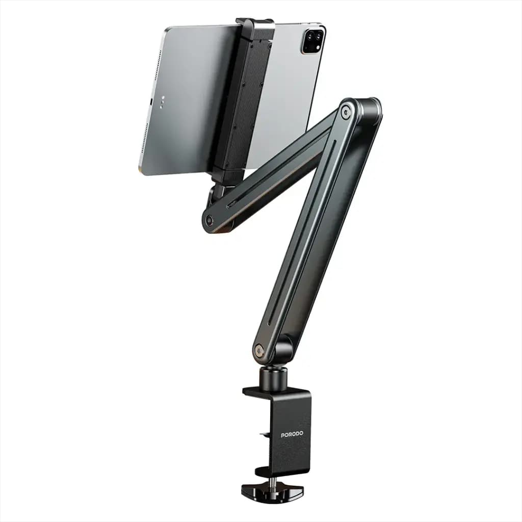 پایه نگهدارنده رومیزی موبایل و تبلت پرودو Porodo Multi-Joint Phone & Tablet Mount PD-HSM22 — تصویر ۱۲