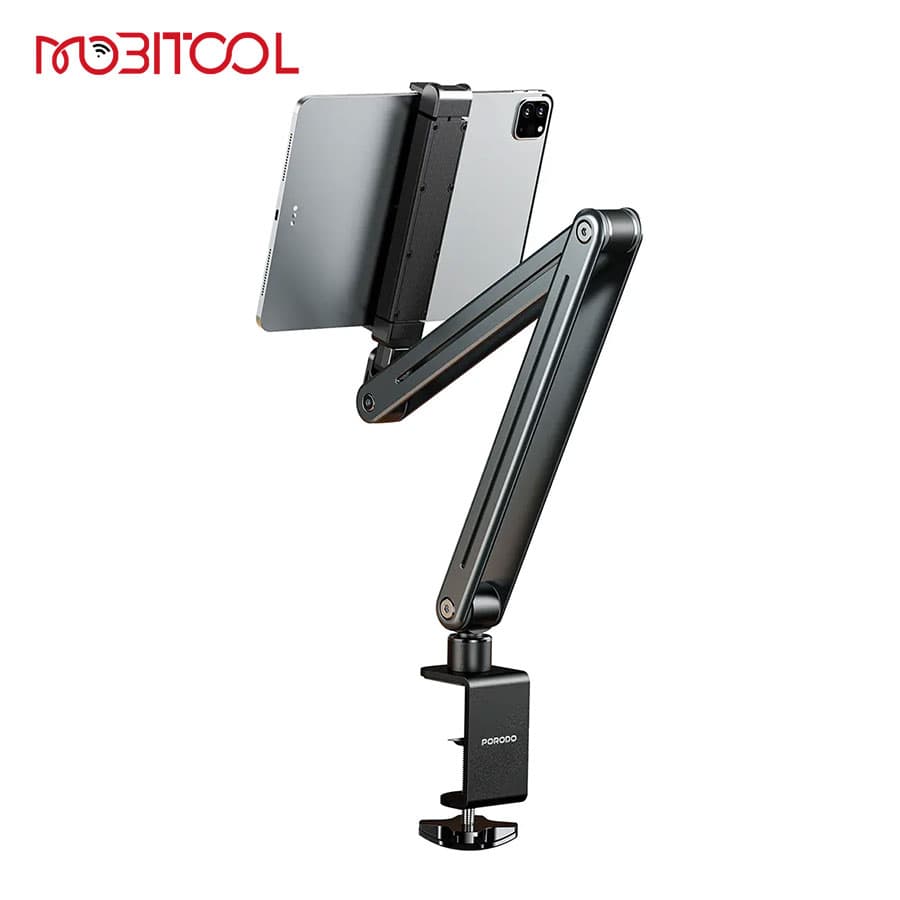 پایه نگهدارنده رومیزی موبایل و تبلت پرودو Porodo Multi-Joint Phone & Tablet Mount PD-HSM22 — تصویر ۳