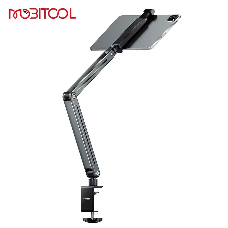 پایه نگهدارنده رومیزی موبایل و تبلت پرودو Porodo Multi-Joint Phone & Tablet Mount PD-HSM22 — تصویر ۴