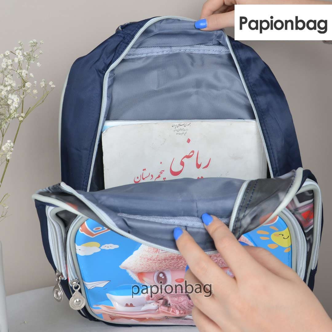 کیف مدرسه لبوبو LABUBU کد1262 — تصویر ۱۱