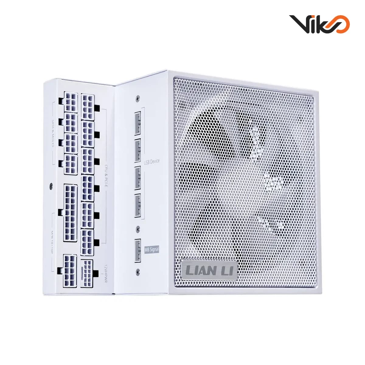 منبع تغذیه کامپیوتر لیان لی مدل EDGE GOLD 1000W UK White — تصویر ۲