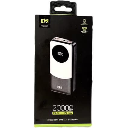 پاور بانک KPS مدل KPG-202X ظرفیت 20000 میلی آمپرساعت — تصویر ۵