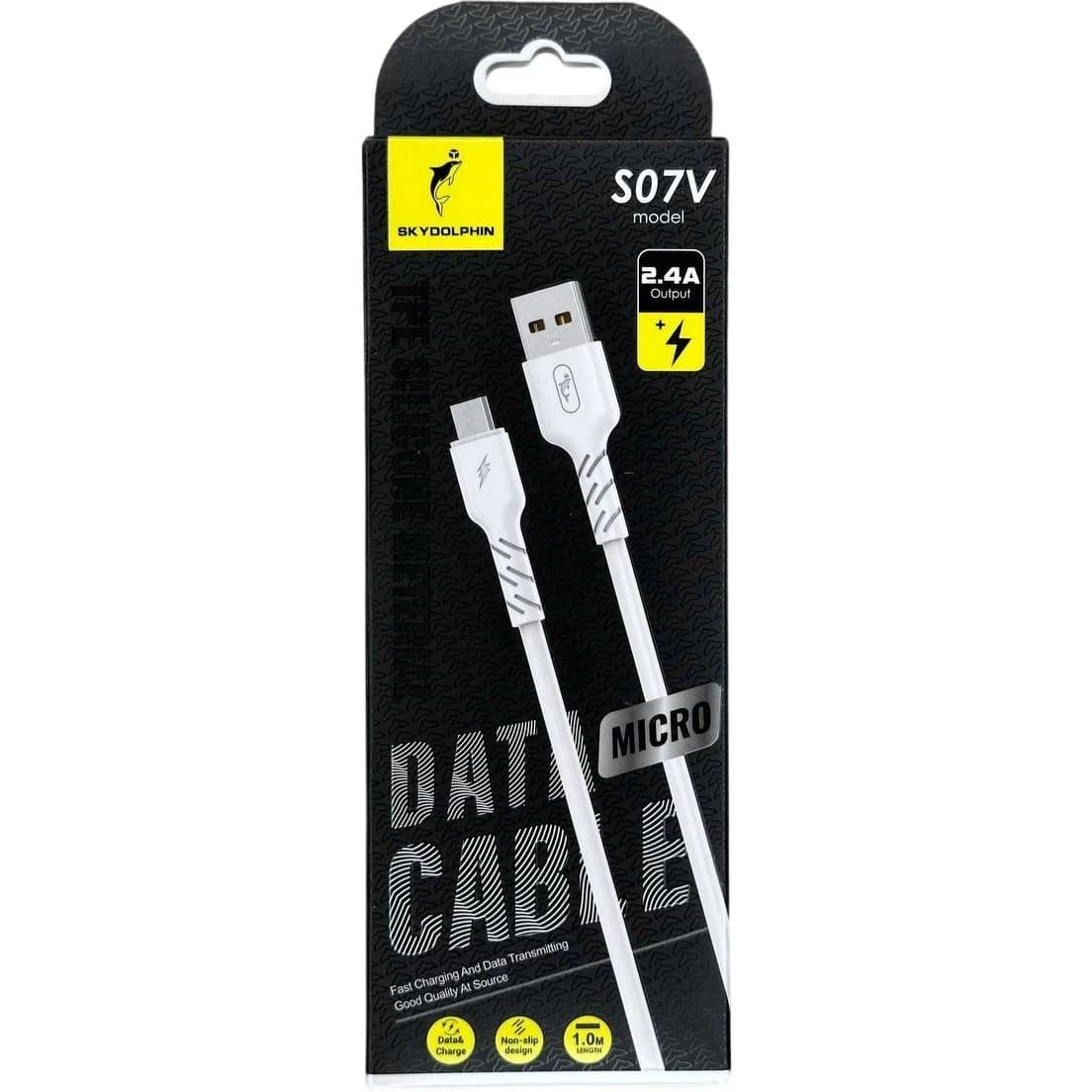 کابل شارژ میکرو دلفین مدل S07V به طول 1 متر — تصویر ۷
