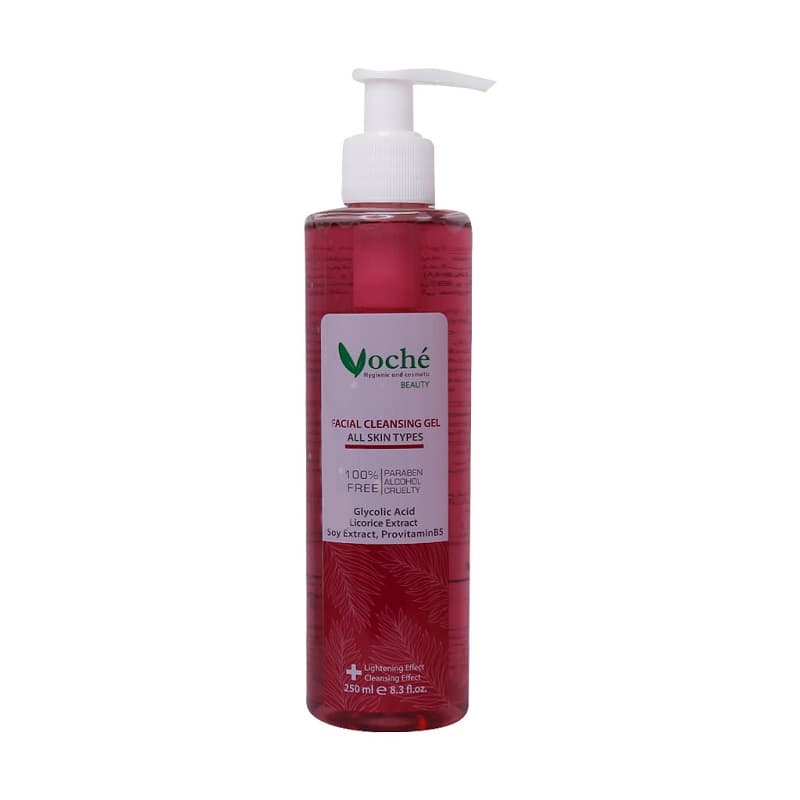 ژل شستشوی صورت وچه مناسب پوست خشک حجم 250mL