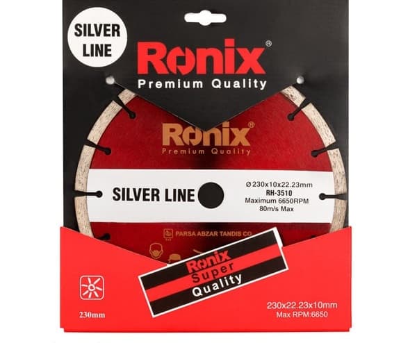 صفحه گرانیت بر رونیکس سیلورلاین 230 میلی متر مدل RH-3510 — تصویر ۸