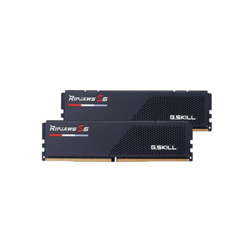 G.SKILL Ripjaws S5 32GB 16GBx2 5200MHz CL40 DDR5 Black Memory