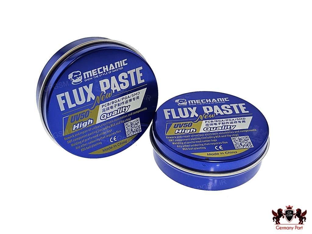 روغن لحیم و روغن فلکس یو وی 50 – SOLDERING & FLUX PAST UV 50 MECHANIC