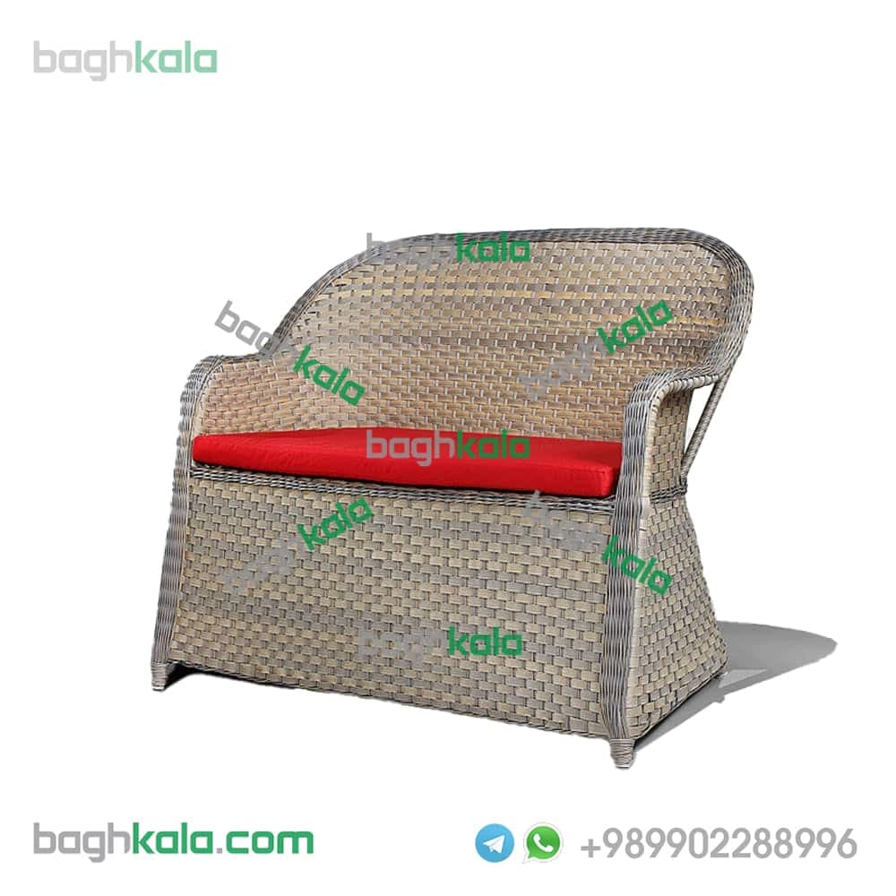 صندلی حصیری 2 نفره مگنولیا