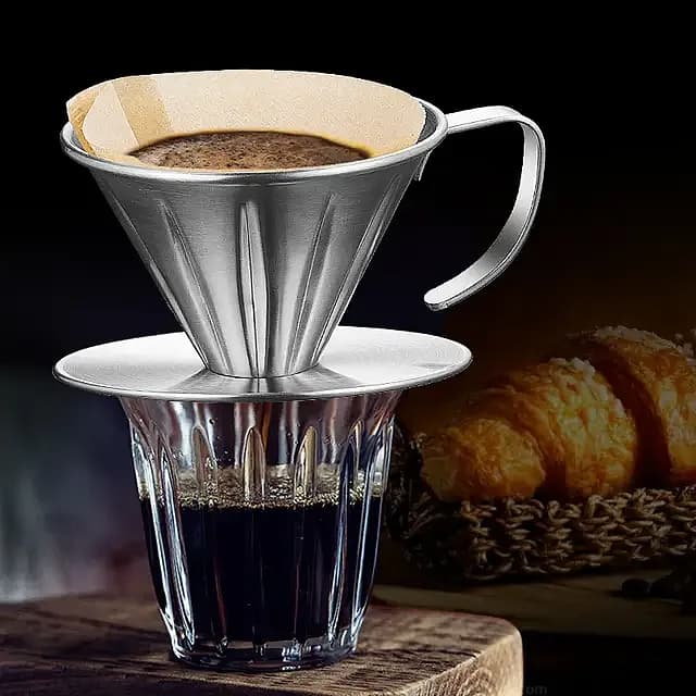 دریپر V60 استیل — تصویر ۵