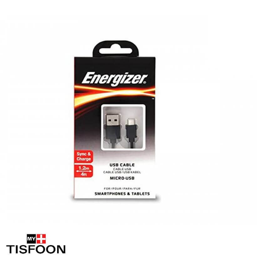 کابل انرجایزر Micro USB مدل HT ALU Black — تصویر ۵