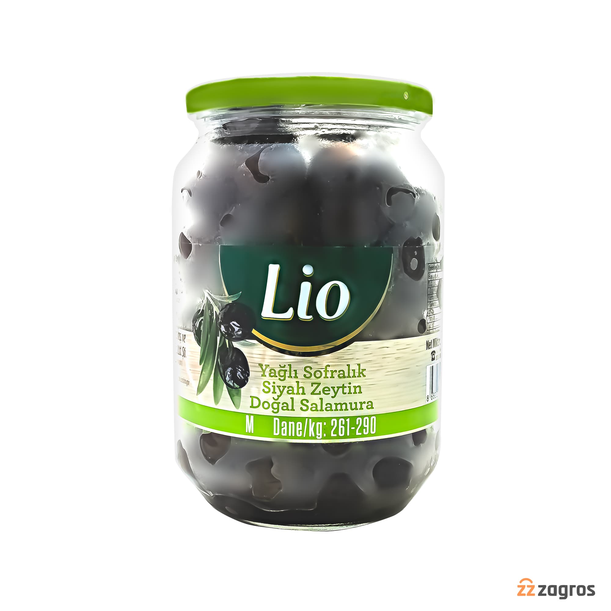 زیتون سیاه لیو Lio سایز M وزن 500 گرم — تصویر ۶